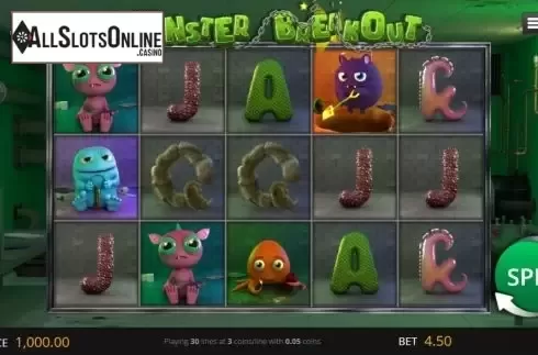 Reel Screen. Monster Breakout from Genii