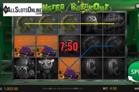 Win screen. Monster Breakout from Genii