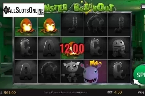 Win screen 2. Monster Breakout from Genii