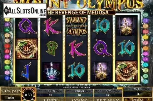 Screen6. Mount Olympus from Microgaming