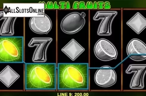 Win screen 3. Multi Fruits (Merkur) from Merkur