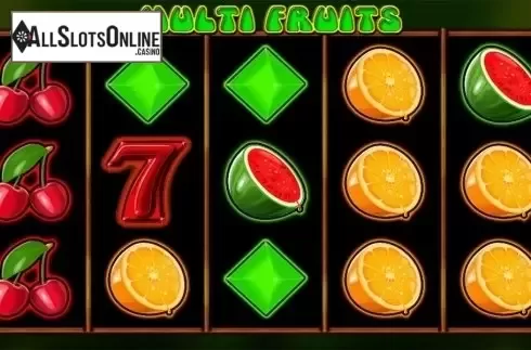 Reels screen. Multi Fruits (Merkur) from Merkur