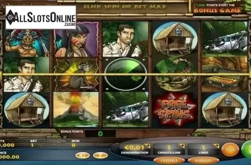 Reel Screen. Mystic Island from IGT