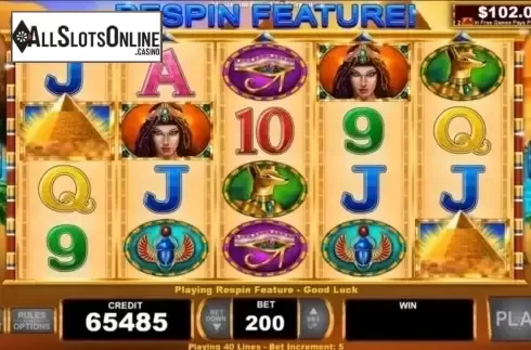 Reel Screen. Mystical Sun from Wild Streak Gaming