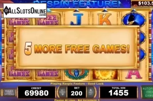 Free spins. Mystical Sun from Wild Streak Gaming