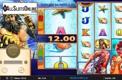 Free Spins. Neptune's Quest from WMS