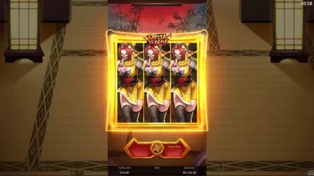 Ninja Vixens slot screenshot 7
