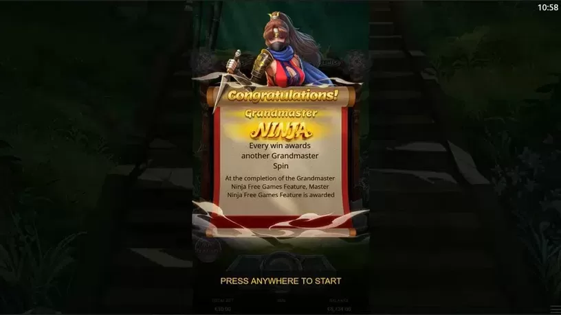 Ninja Vixens slot screenshot 6