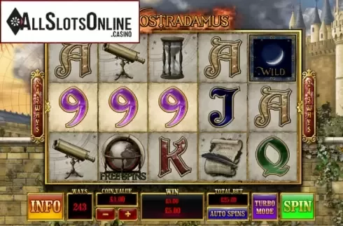 Screen9. Nostradamus from Playtech