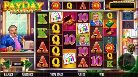 Payday Megaways slot screenshot 1