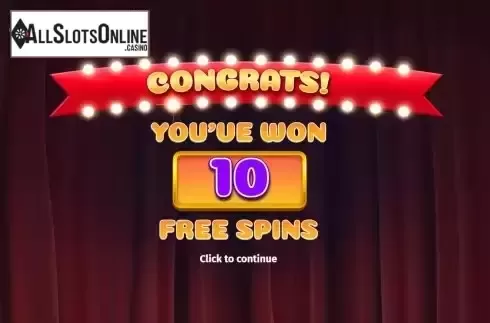 Free Spins screen 2