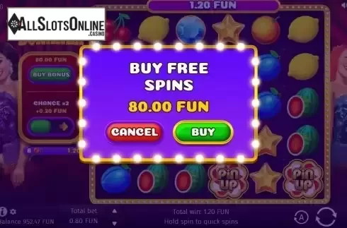 Features screen