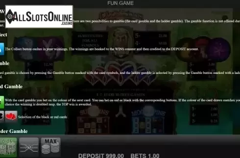 Game Rules screen 3