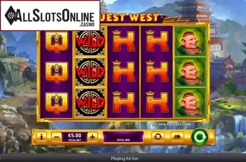 Reel Screen. Quest West from Rarestone Gaming