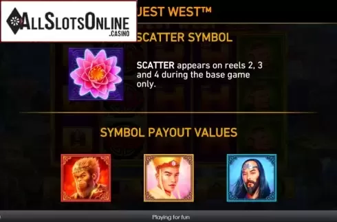 Features screen 2. Quest West from Rarestone Gaming