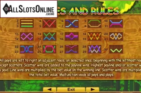 Screen6. Rainbow Queen from EGT