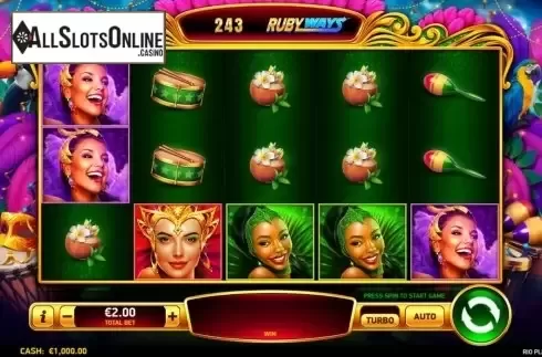 Reel Screen. Rio Pleasures from Ruby Play