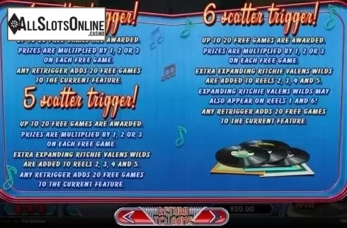 Scatter. Ritchie Valens LA Bamba from RTG