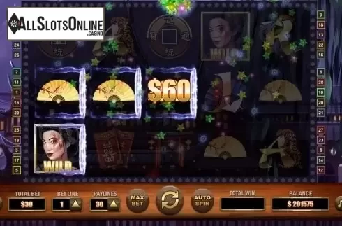 Wild Win screen. Shanghai Respin from ReelNRG