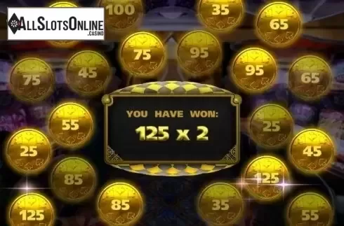 Win Presentation screen. Slot&Pepper from MultiSlot