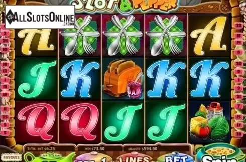 Reel screen. Slot&Pepper from MultiSlot