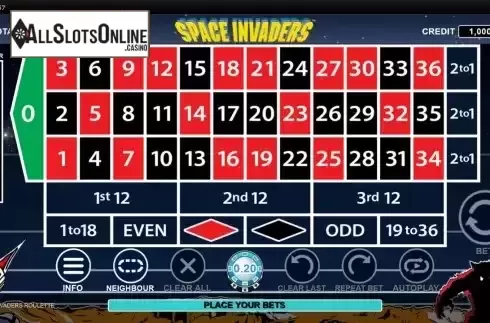 Game screen