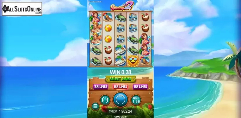 Reel Screen. Spindrift 2 from JDB168