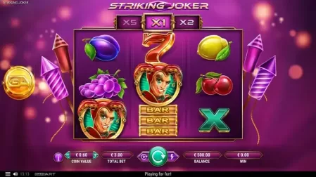 Striking Joker slot screenshot 1