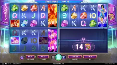 Summer Jam slot screenshot 7