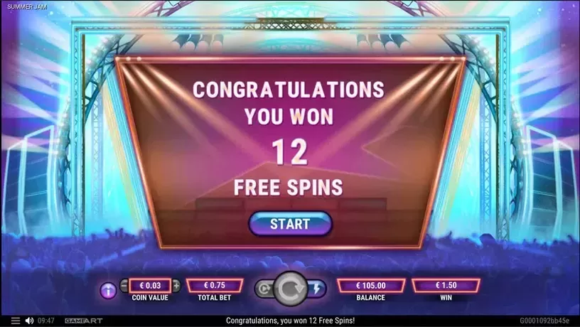 Summer Jam slot screenshot 6