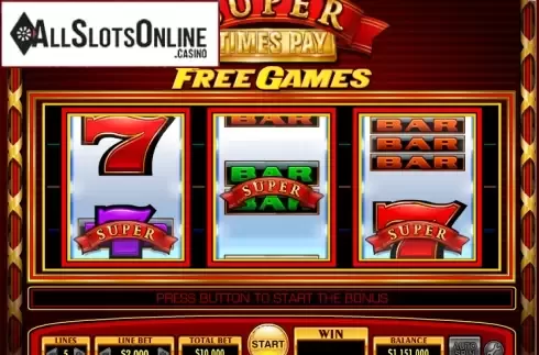 reels. Super Times Pay from IGT