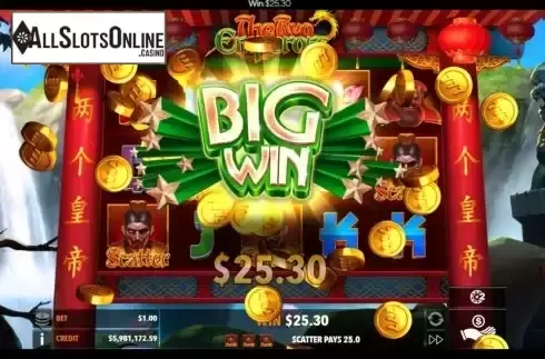 Big Win screen