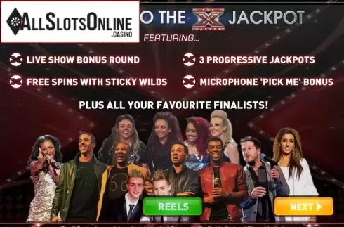 Screen2. The X Factor Jackpot from Ash Gaming