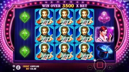 Vegas Magic slot screenshot 4