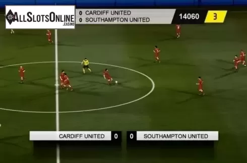Game Screen. Virtual Football (Kiron Interactive) from Kiron Interactive