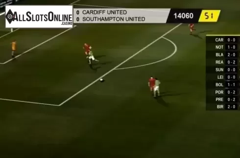 Game Screen. Virtual Football (Kiron Interactive) from Kiron Interactive