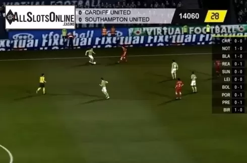 Game Screen. Virtual Football (Kiron Interactive) from Kiron Interactive