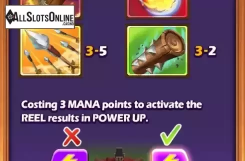 Weapon screen
