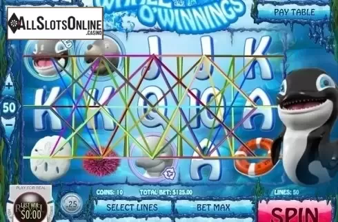 Screen5. Whale O' Winnings from Rival Gaming