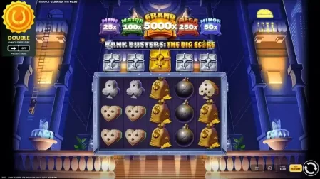 Bank Busters The Big Score slot screenshot 1