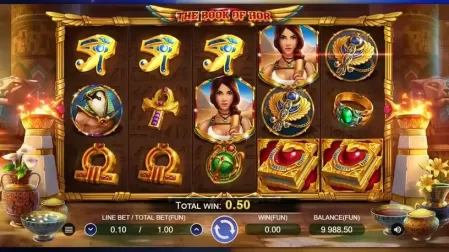 Book Of Hor slot screenshot 3
