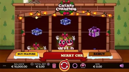 Cherry Christmas slot screenshot 1