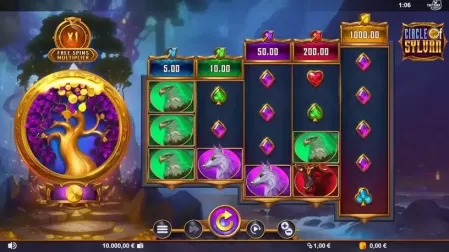 Circle of Sylvan slot screenshot 1