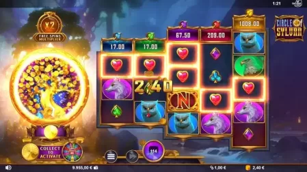 Circle of Sylvan slot screenshot 4