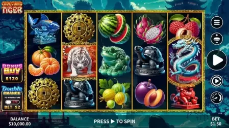 Crouching Tiger slot screenshot 1