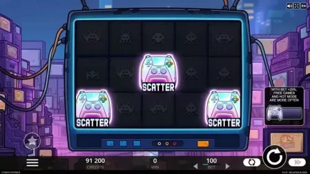 Cyber Gypsies slot screenshot 2