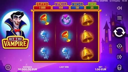 Hit the Vampire slot screenshot 1