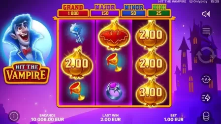 Hit the Vampire slot screenshot 4