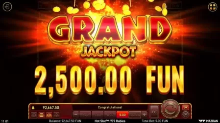 Hot Slot™: 777 Rubies slot screenshot 7