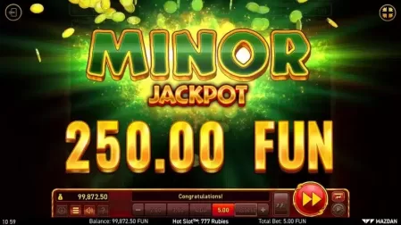 Hot Slot™: 777 Rubies slot screenshot 6